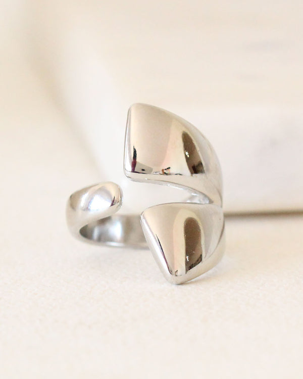 Anillo Minimal Plateado