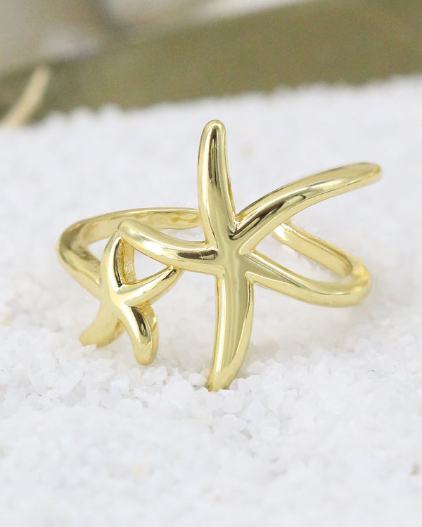 Anillo Estrella Mar Zirconia