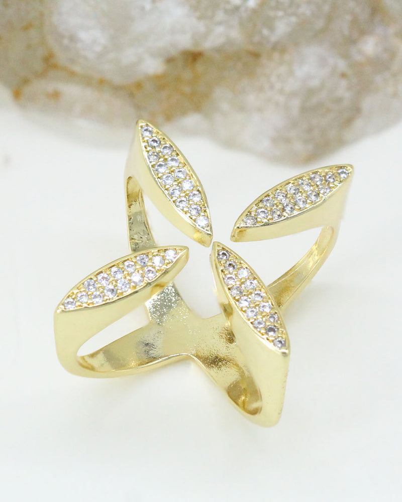 Anillo 4 Petalos