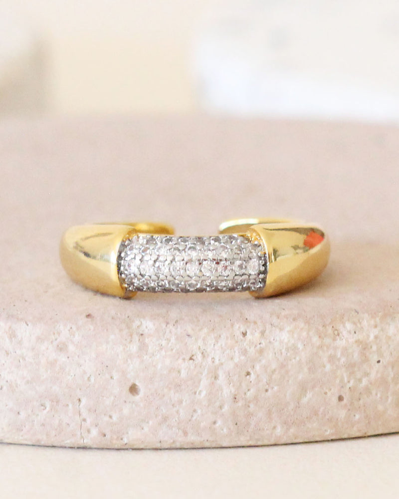 Anillo Cilindrico Zirconias