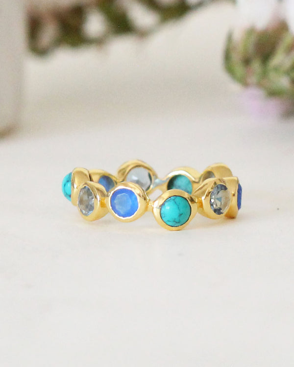 Anillo Churumbella Turquesa