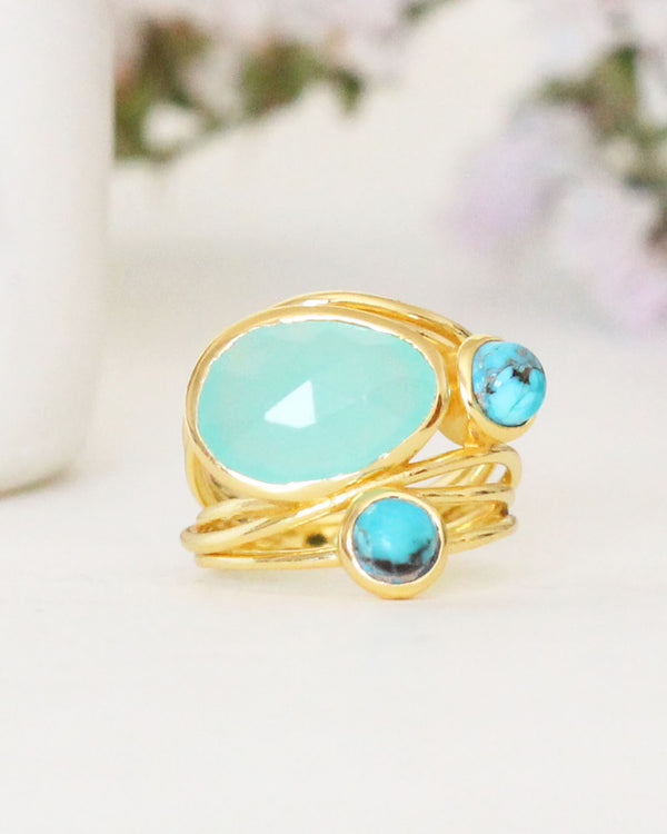 Anillo COPPER TURQUOISE
