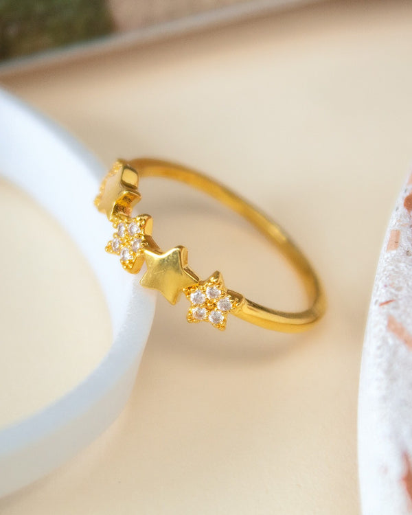 Anillo Linea Estrellas