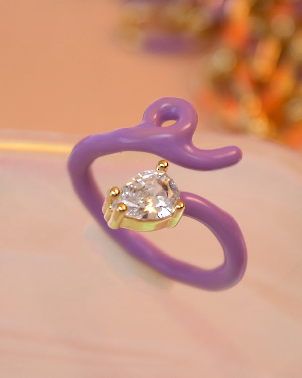 Anillo Morado Chueco (Copy