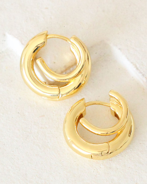 Chunky hoops gold