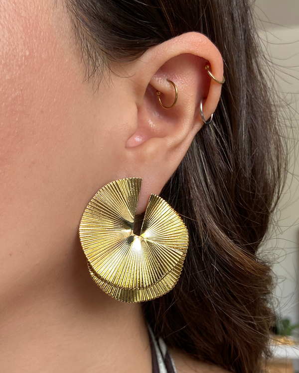 Aretes Corrugados
