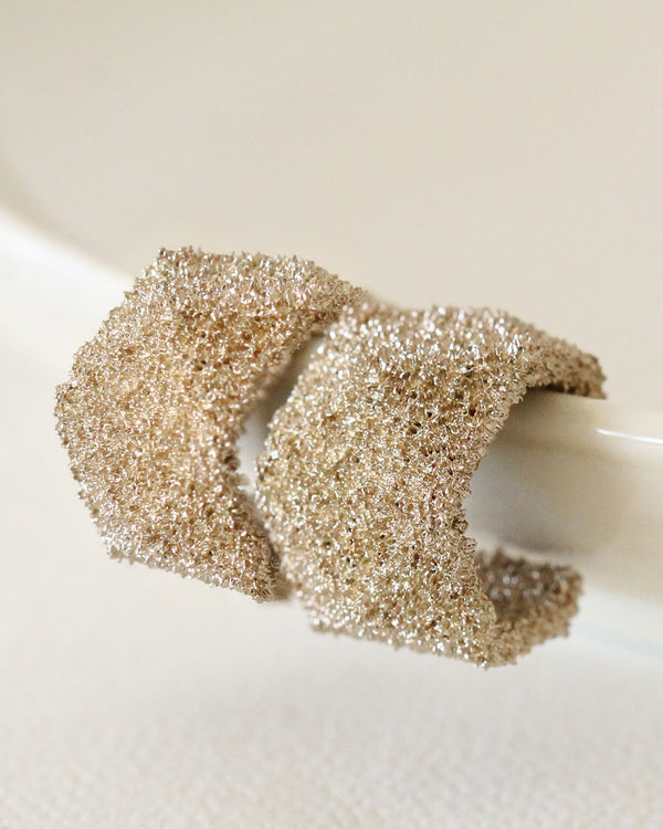 Arracada Textura Mate