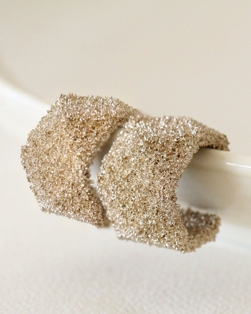 Arracada Textura Mate