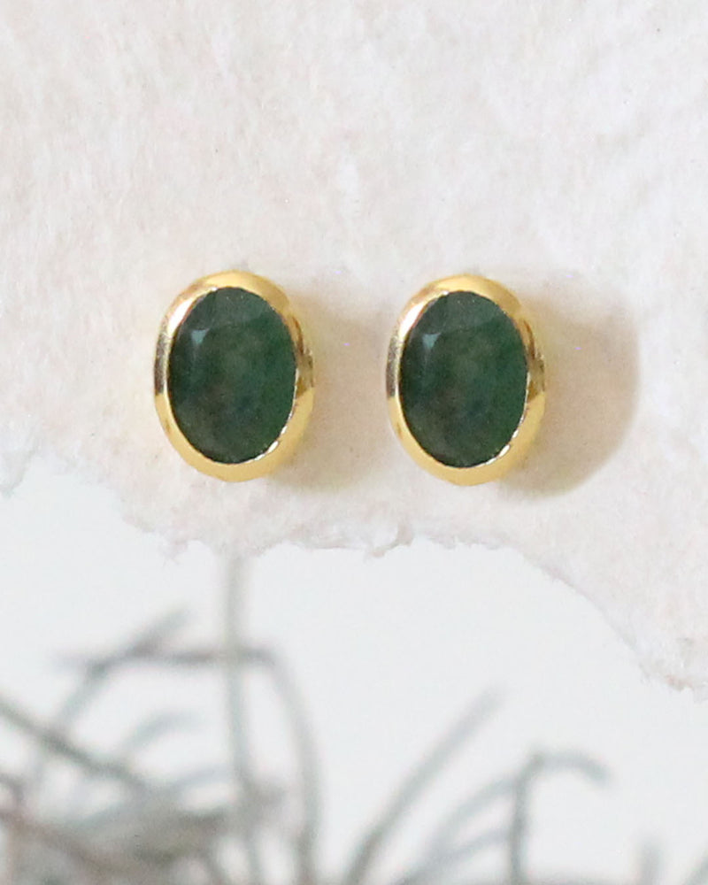Broquel GREEN AVENTURINE