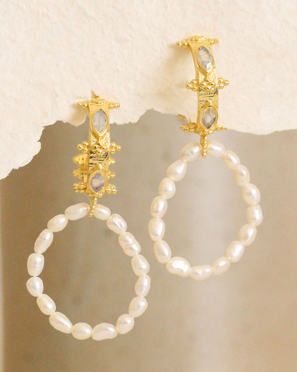 Aretes con Perlas