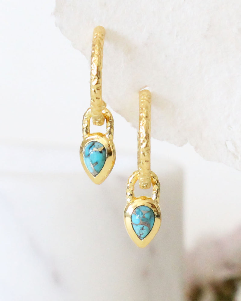 Aretes Turquesa