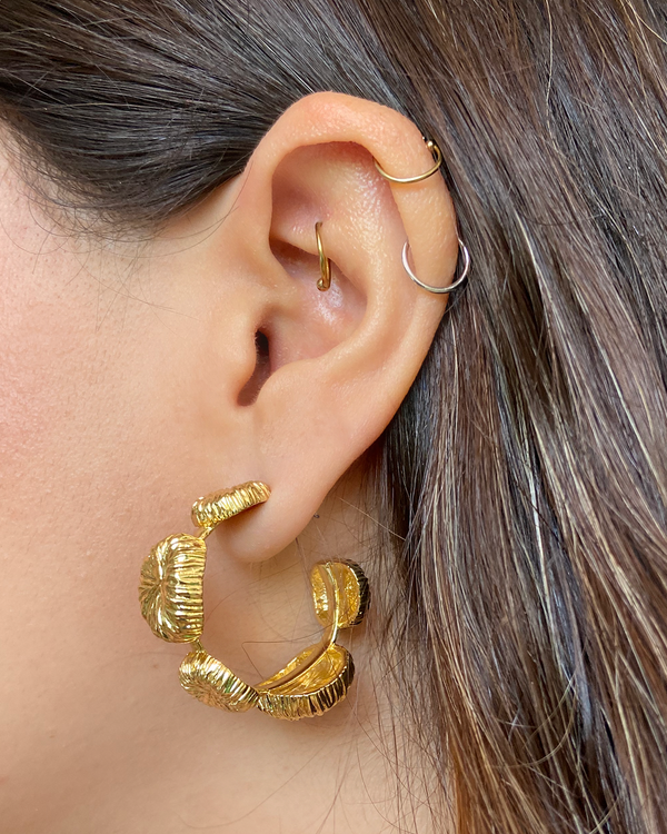 Aretes Coral Coquetas
