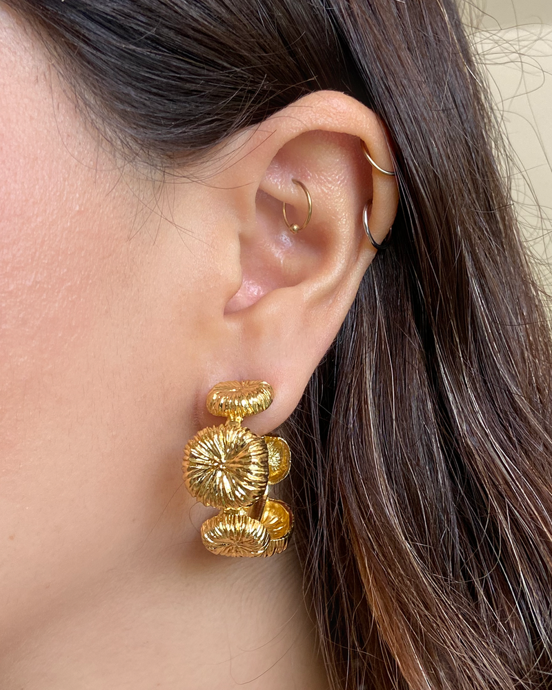 Aretes Coral Coquetas