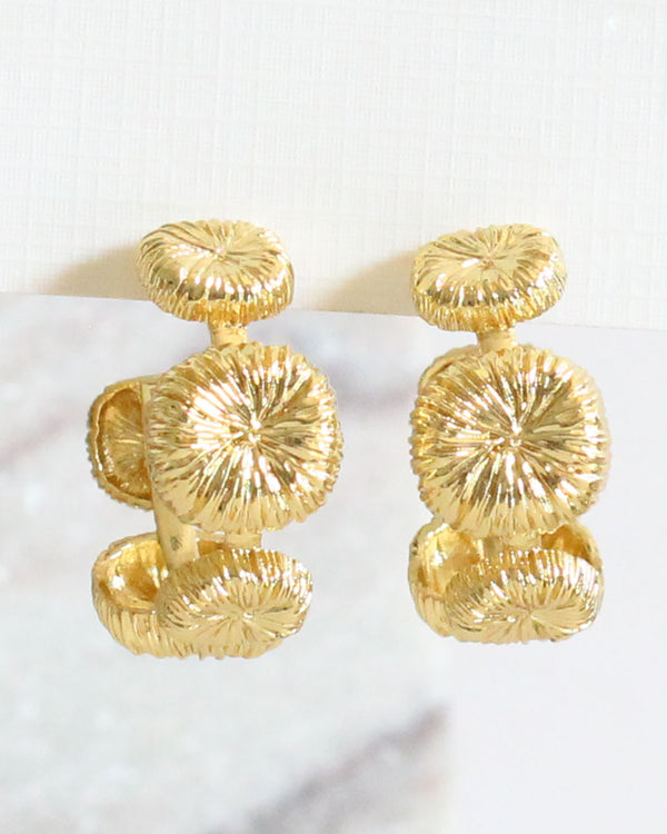 Aretes Coral Coquetas