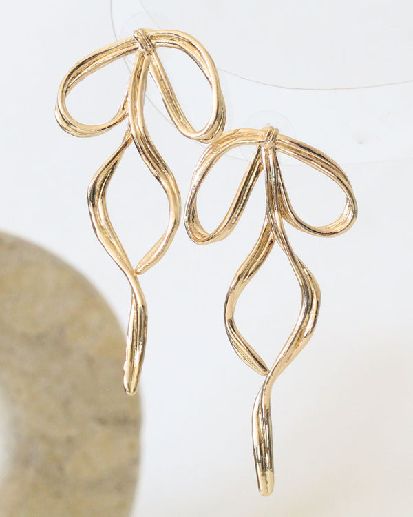 Aretes Moño