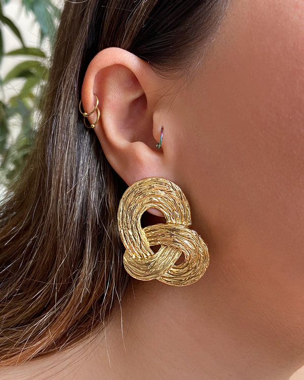 Aretes Nudo Vintage