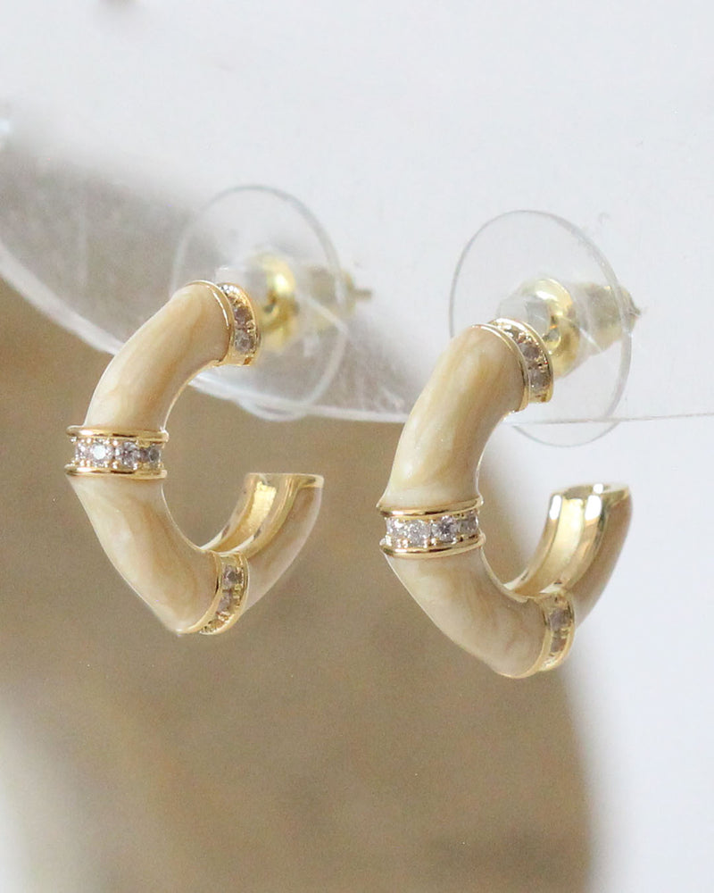Arracada esmalte Zirconias