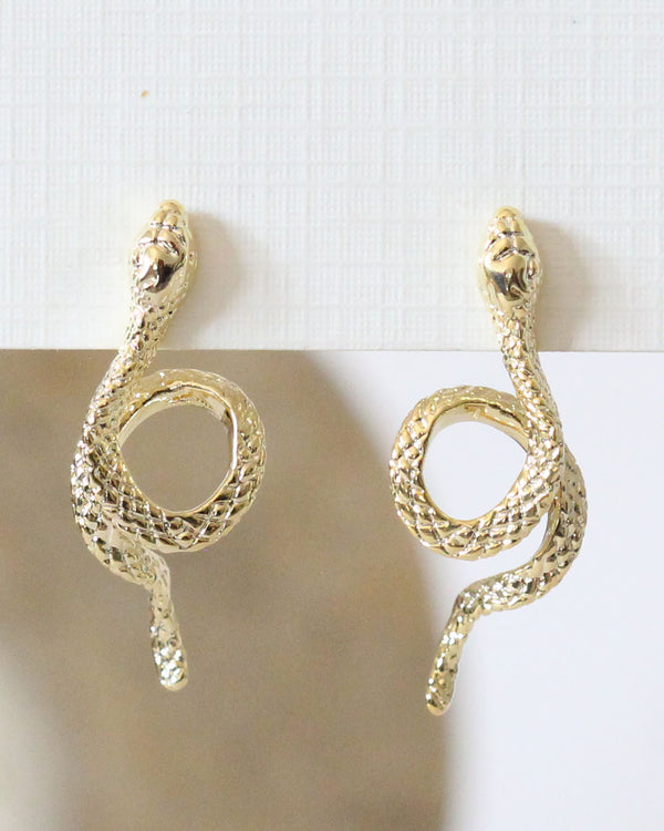 Aretes Serpiente