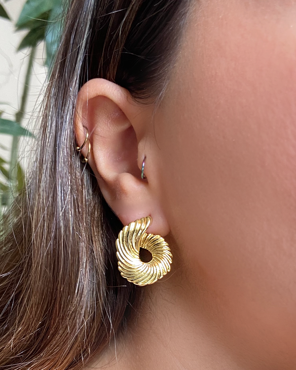 Aretes Pluma Angel