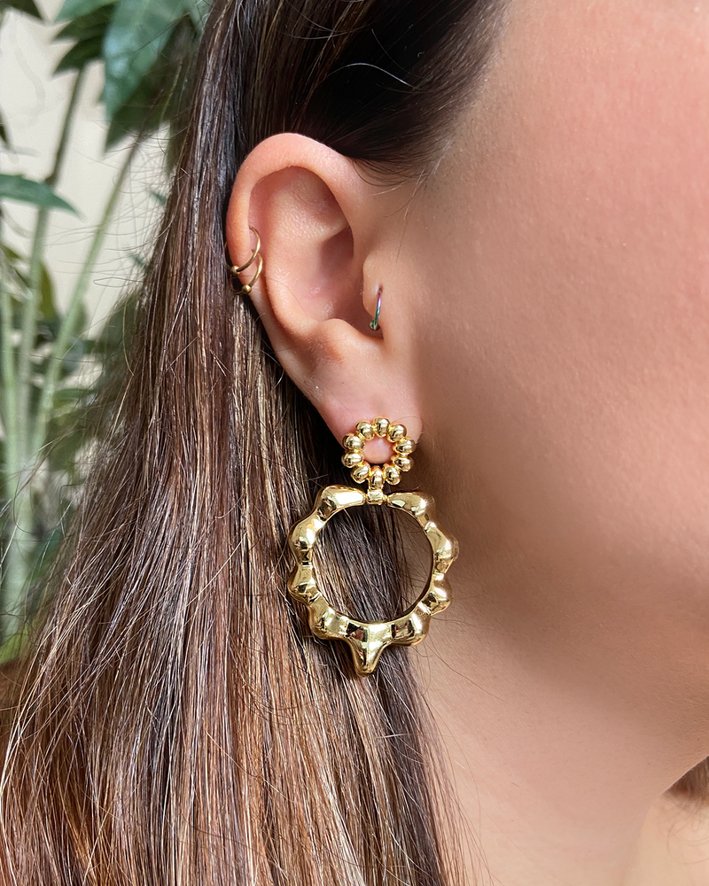 Aretes Rosca