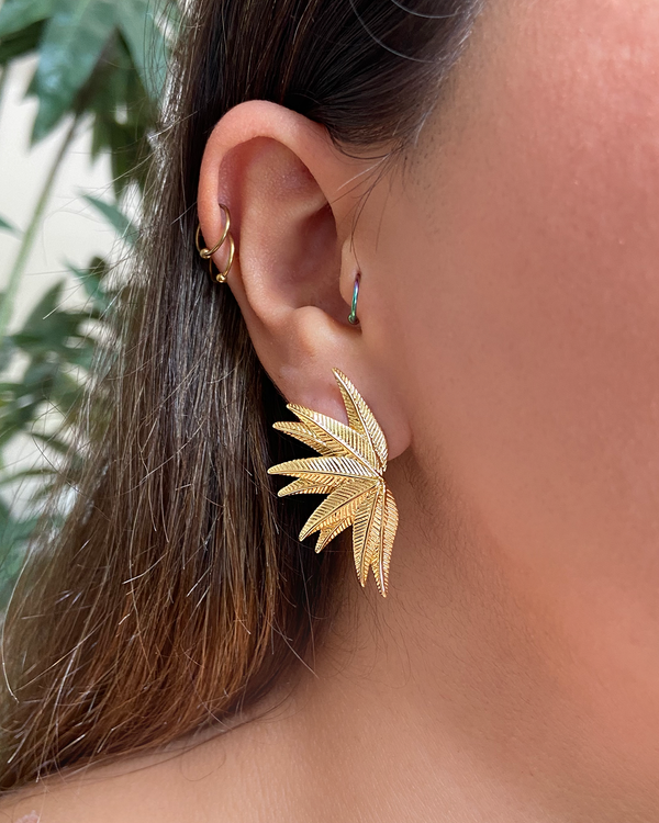 Aretes Tribal Plumas