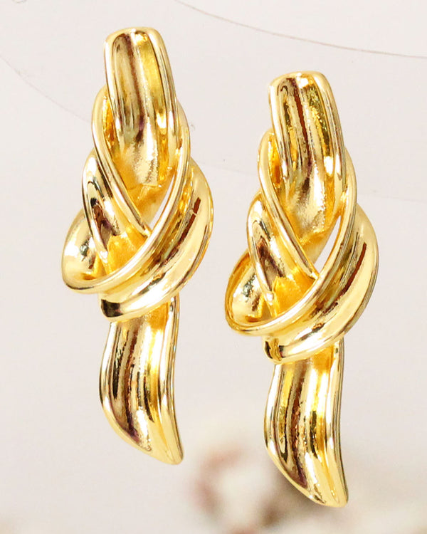 Aretes Nudo Largos