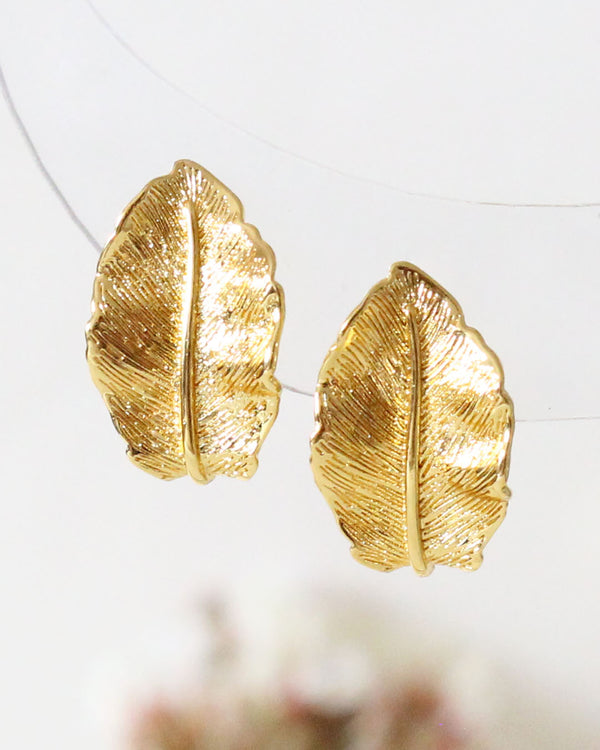 Aretes Hoja