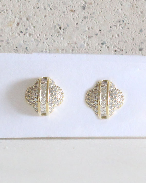 Arete Trebol Linea cristal