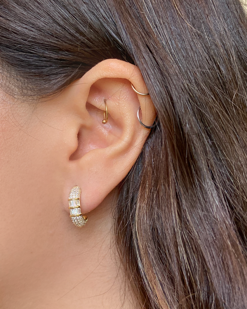Aretes Arracadas Zirconia