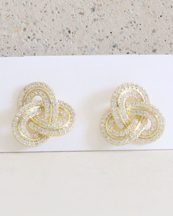 Aretes Nudo Trebol