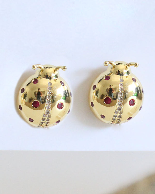 Aretes Lady Bug