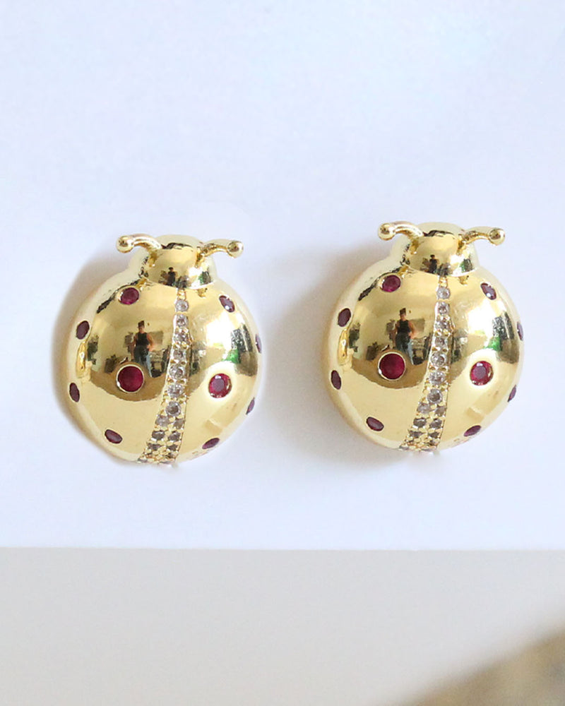 Aretes Lady Bug
