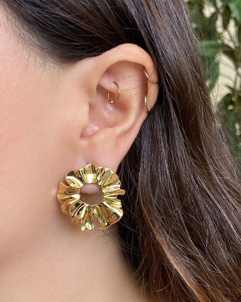 Aretes Coral mar