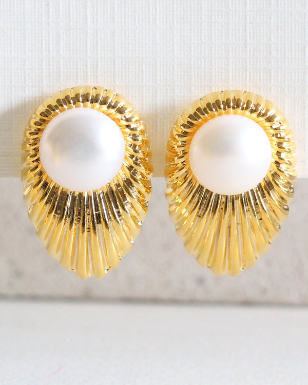 Aretes Gota Perla
