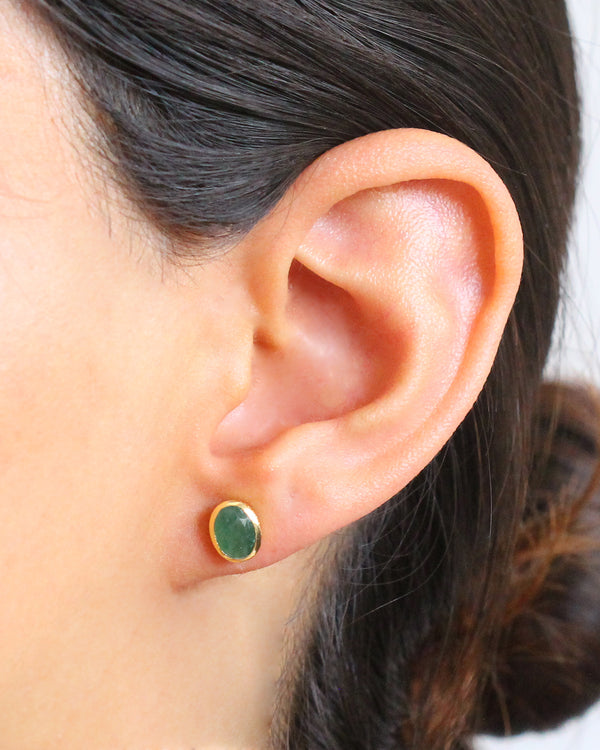 Broquel GREEN AVENTURINE