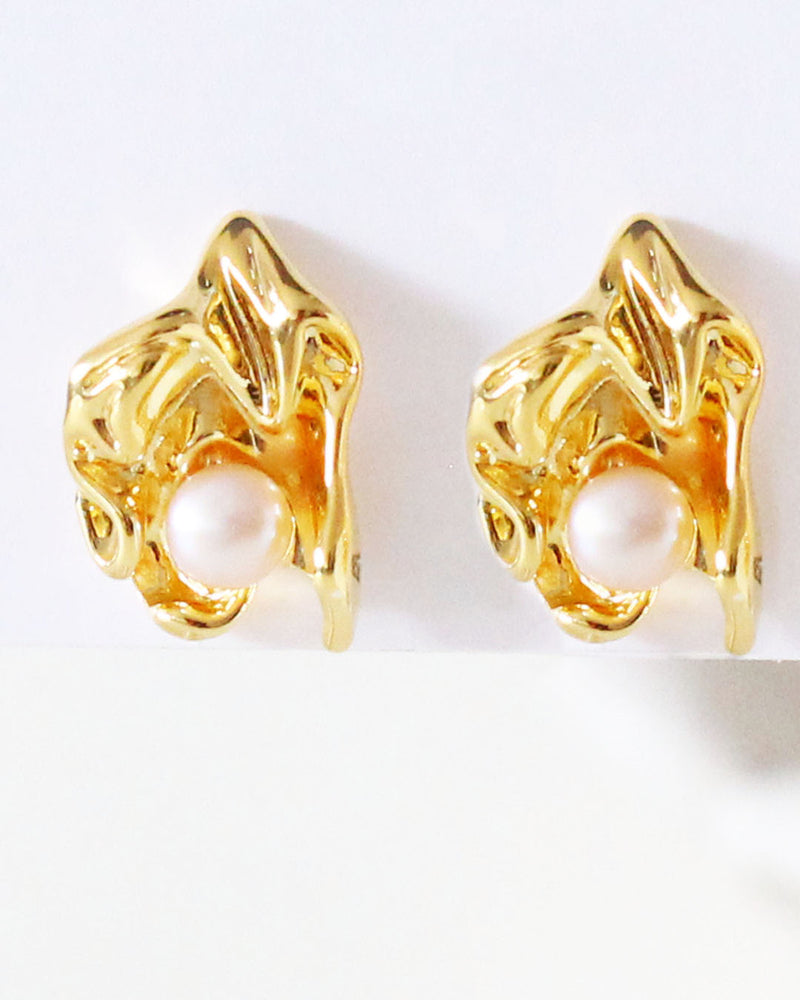 Aretes Organicos Perla