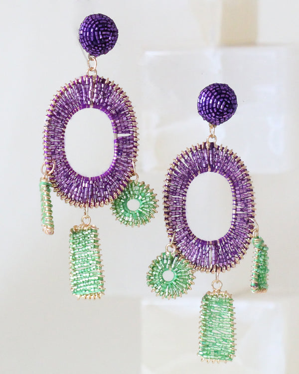 Artetes Circulo Morado verde