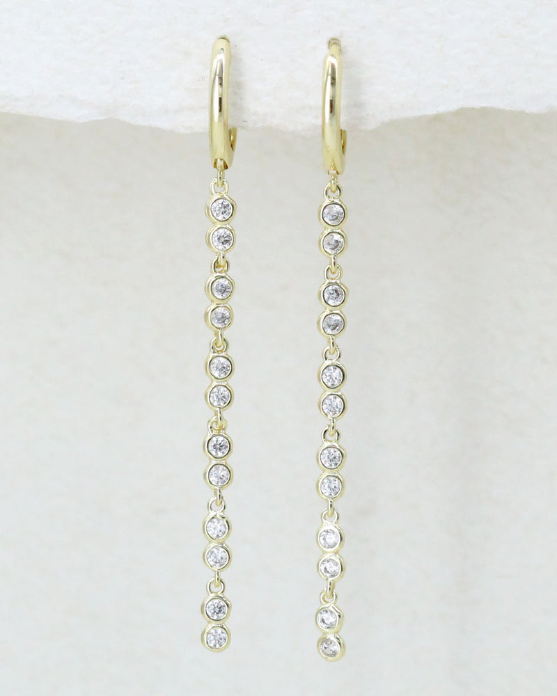 Arracadas Zirconia Largos