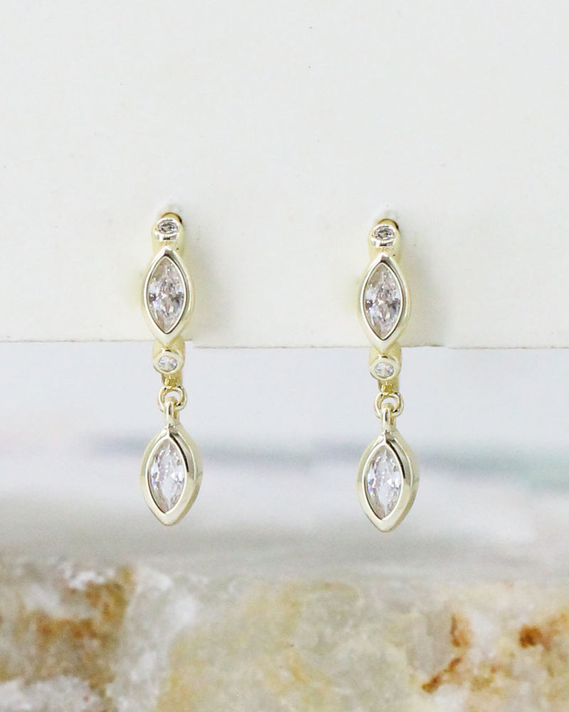Arracadas Zirconia Largos