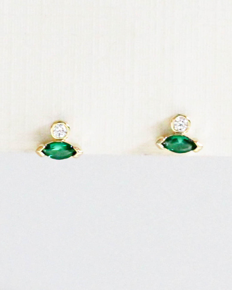 Piercing Cristal Verde