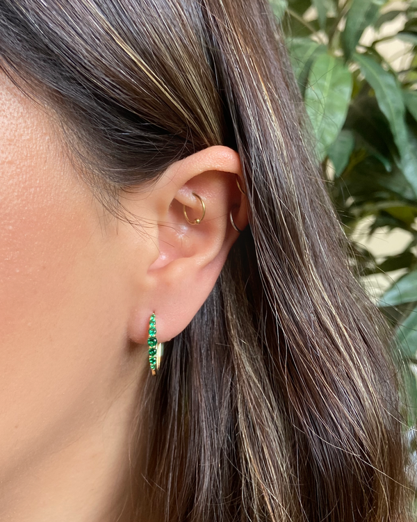 Arracadas Zc Verde L