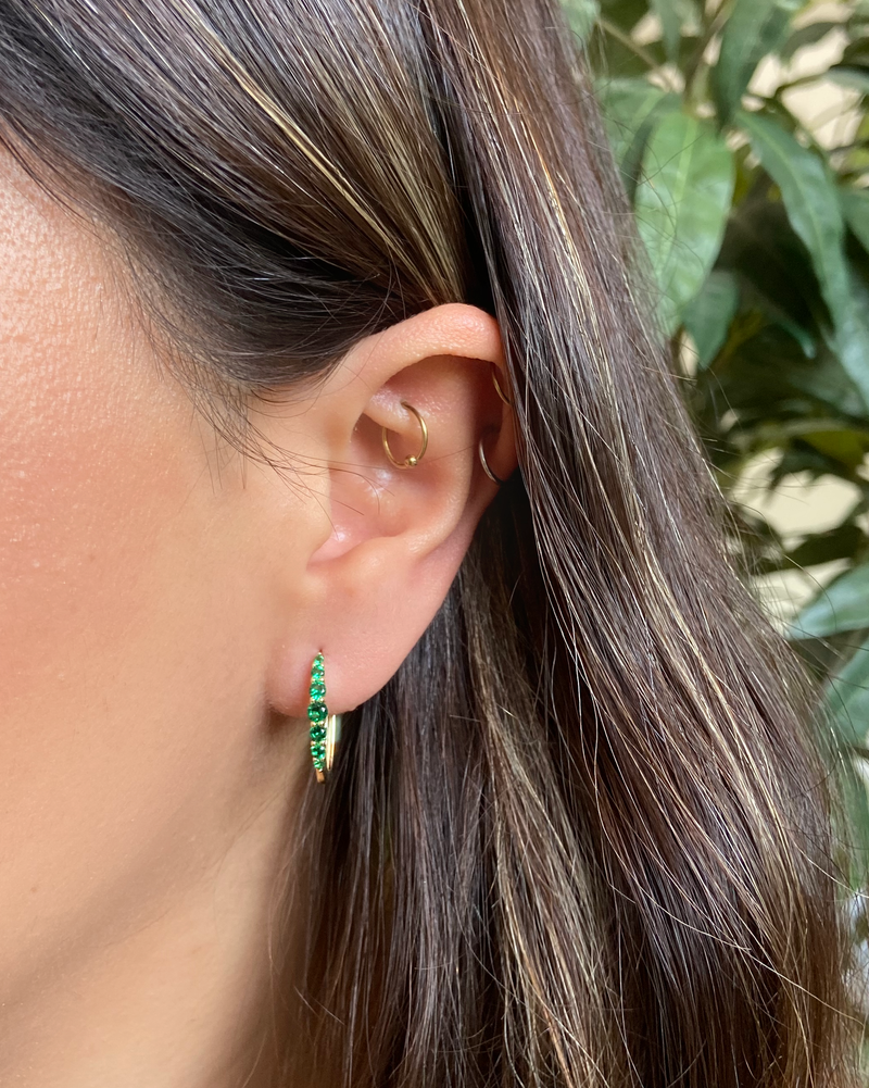 Arracadas Zc Verde L