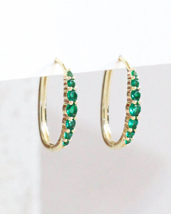 Arracadas Zc Verde L