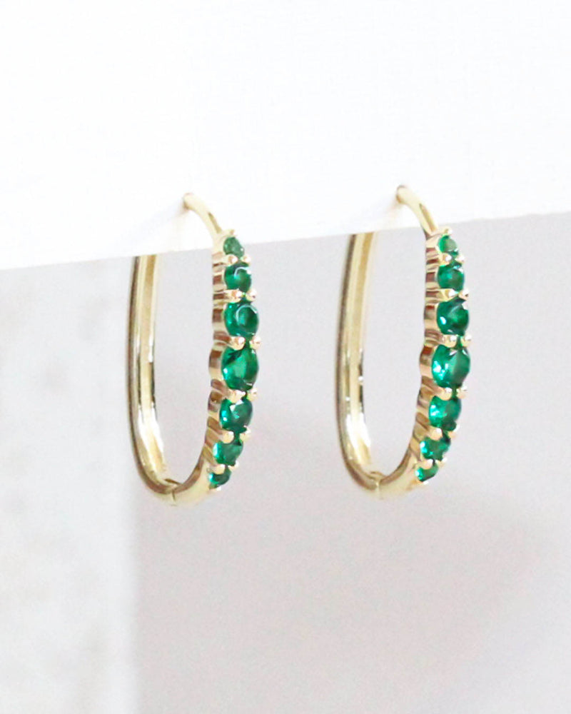 Arracadas Zc Verde L