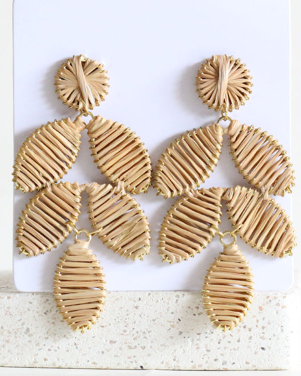 Aretes Uvas natural