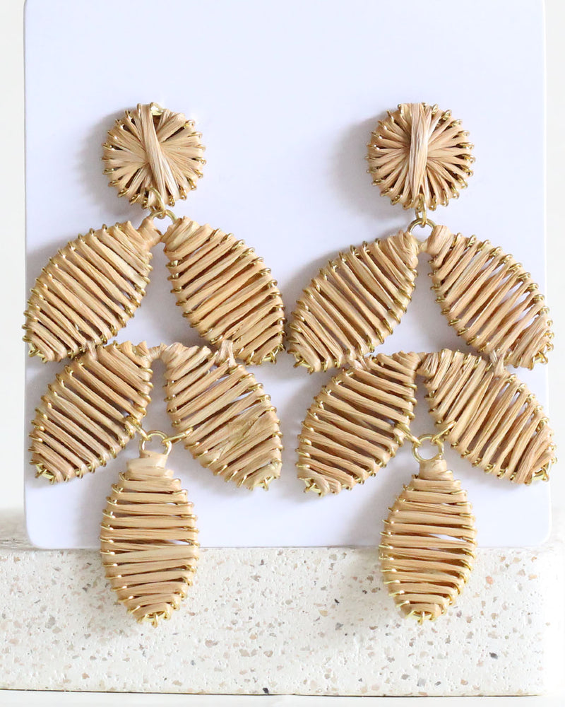 Aretes Uvas natural