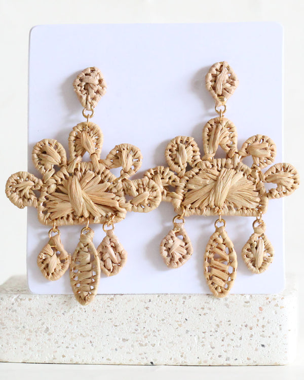 Aretes Pavorreal Natural