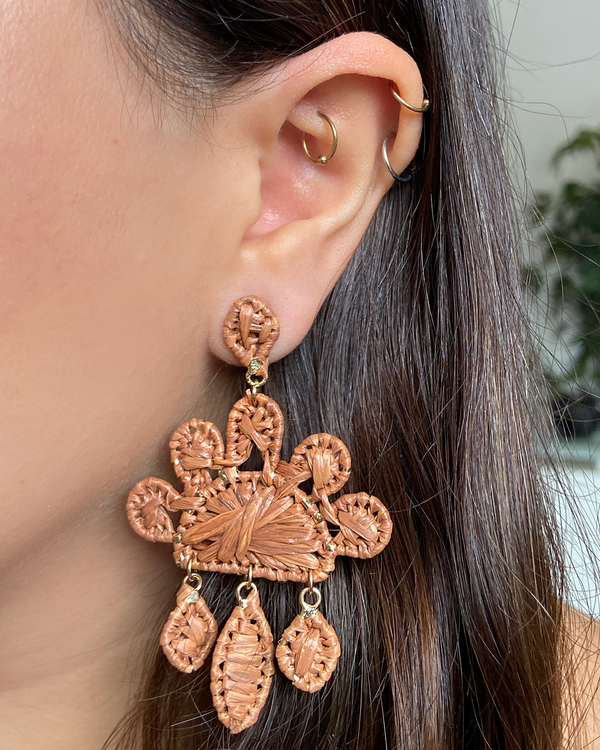 Aretes Pavorreal Café