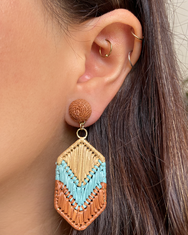 Aretes Tricolor