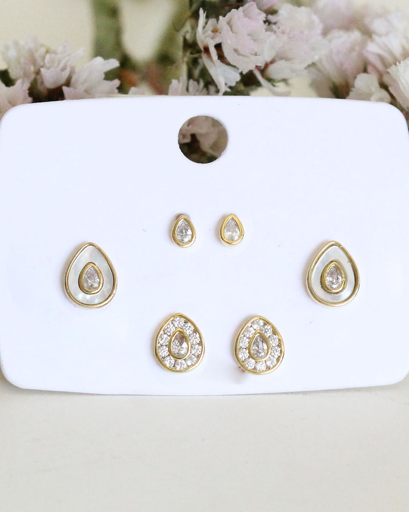 Set Gota Madre Perla